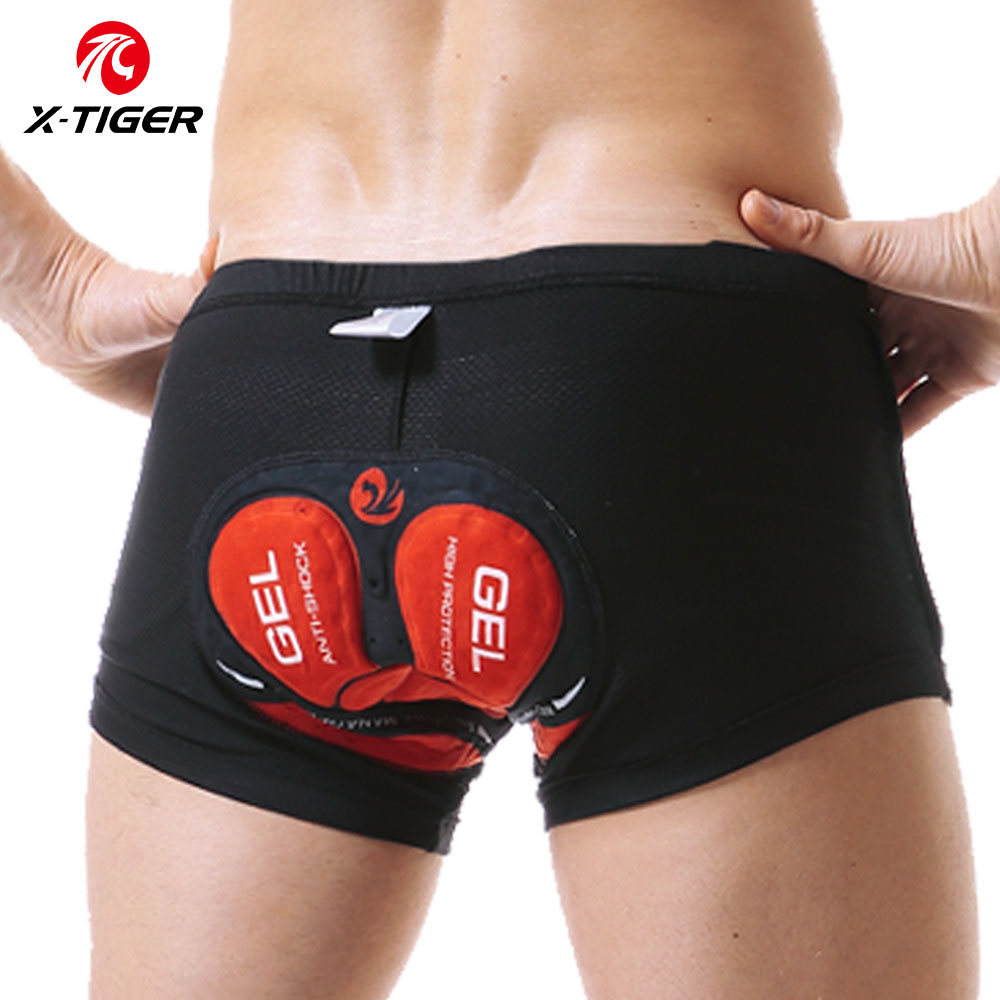 Padded Cycling Shorts 5D Gel - Мужские велосипедные шорты WOSAWE для MTB