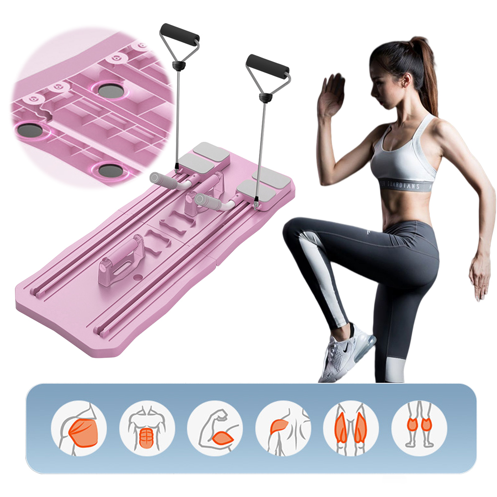 Push Up Board Foldable Multi Function - Многофункциональная фитнес-доска для упражнений, нескользящая доска