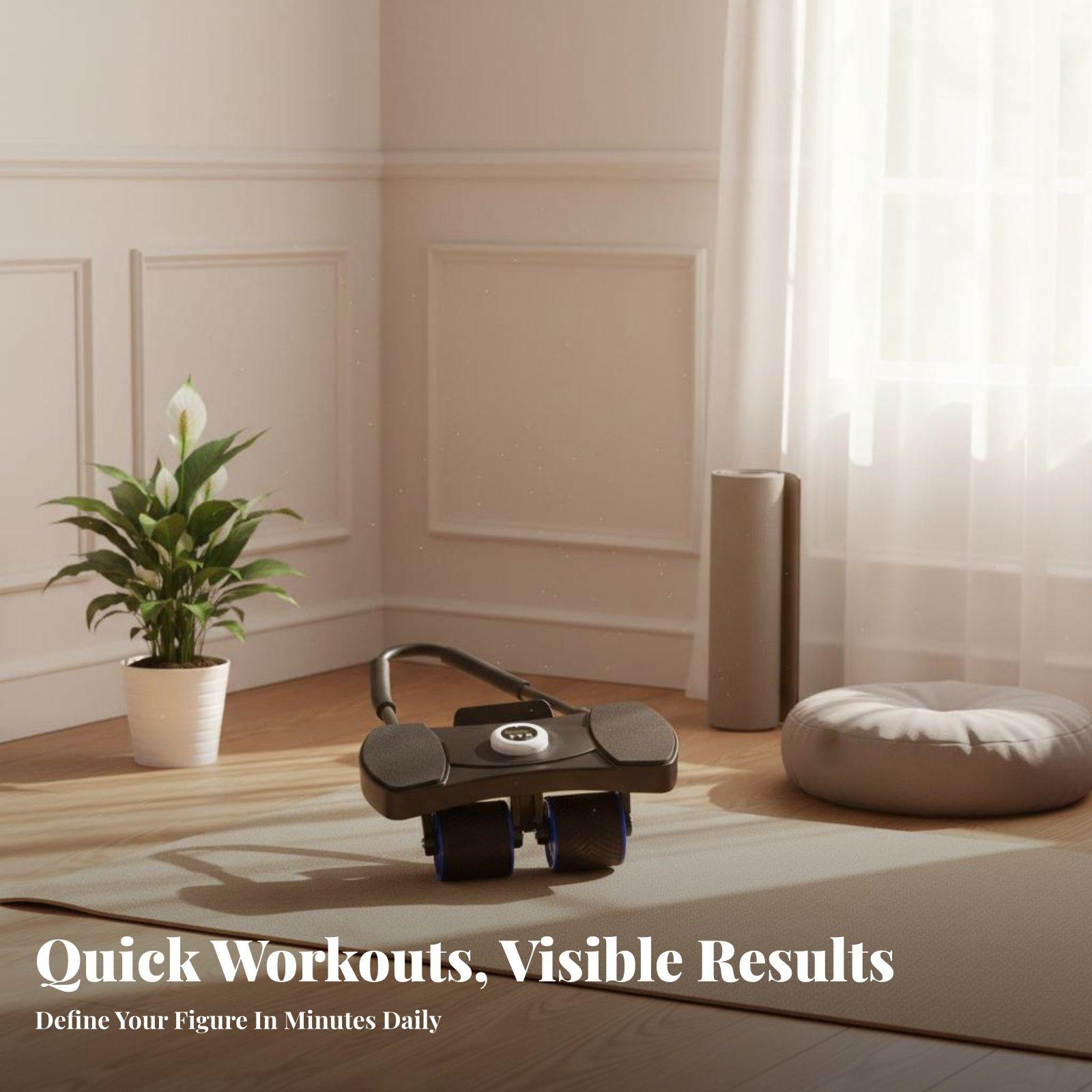Ab Roller Wheel With Elbow Support - Основное тренажерное оборудование: ролик для пресса