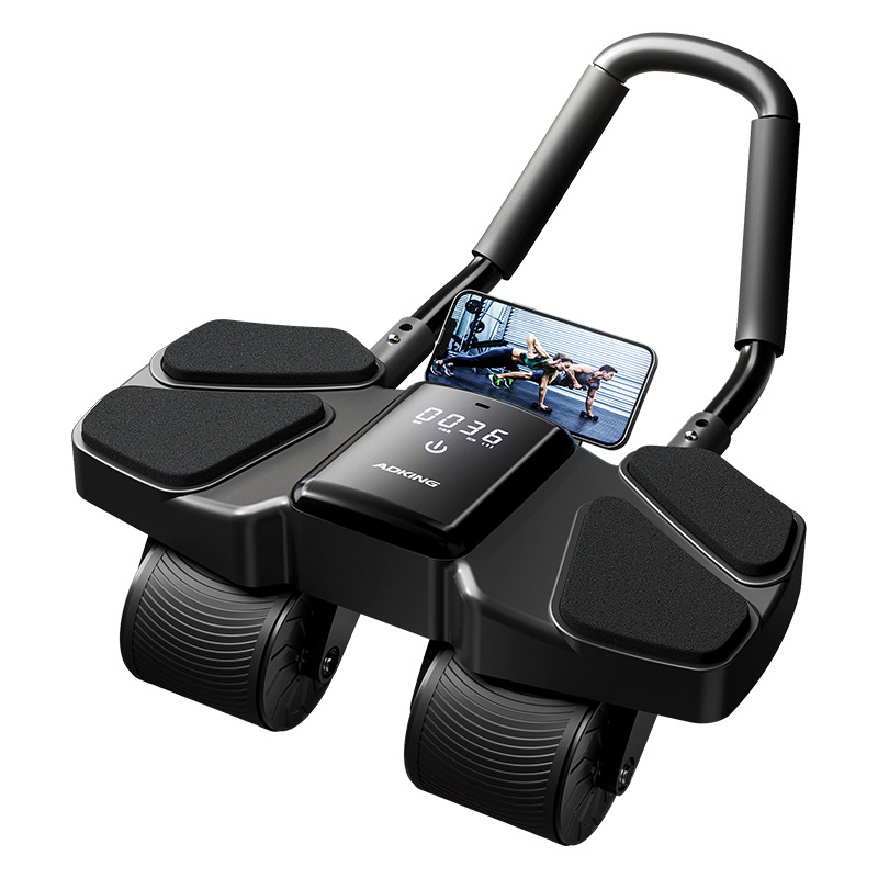 Ab Roller Wheel With Elbow Support - Автоматический роликовый тренажер для пресса с