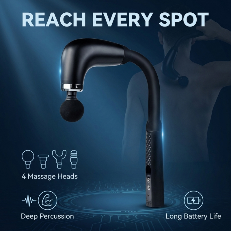 Electric Massage Gun Deep Tissue - Электрический массажный пистолет для мышц с