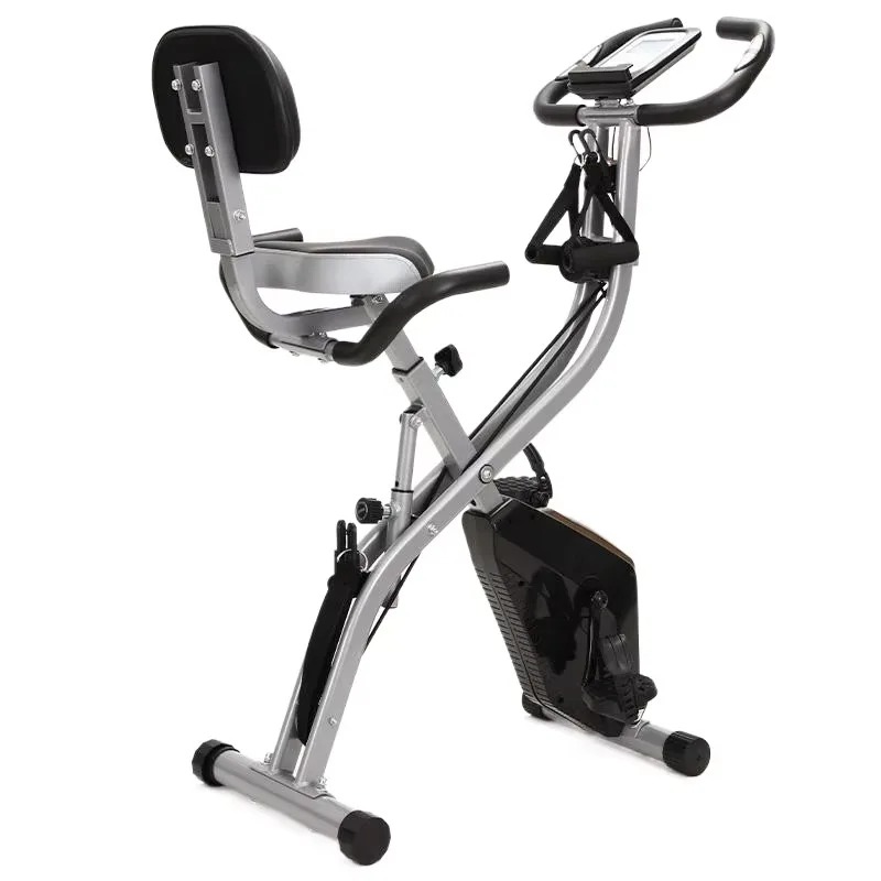 Exercise Bike Magnetic Resistance - Портативный складной велотренажер для дома -