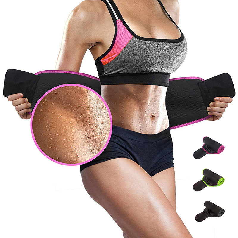 Sweat Waist Trainer Belt Neoprene - 1 шт., пояс-триммер для похудения, пояс