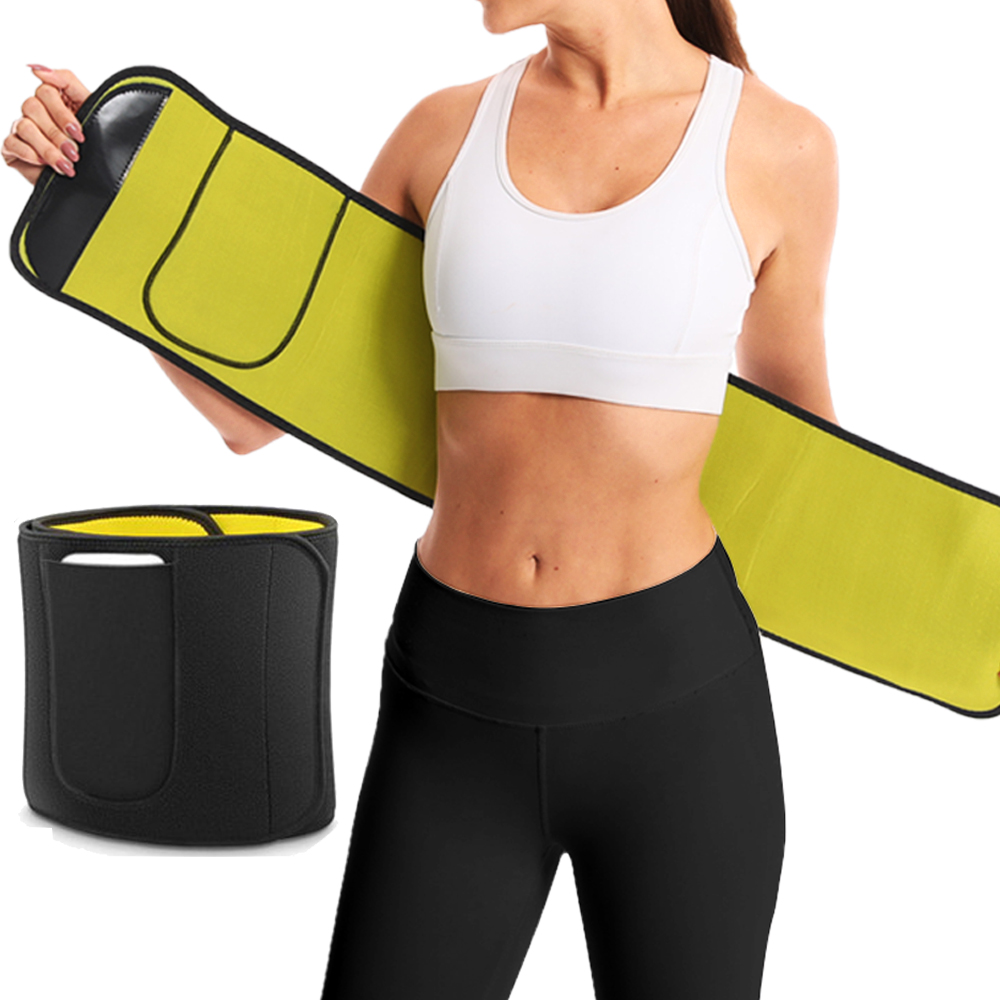 Sweat Waist Trainer Belt Neoprene - Женский пояс-корсет для сауны, утягивающий пояс