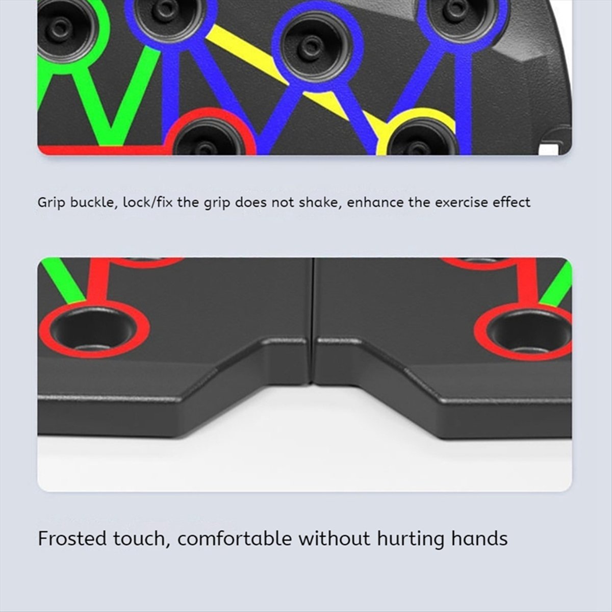 Push Up Board Foldable Multi Function - Портативная складная доска для отжиманий A10R