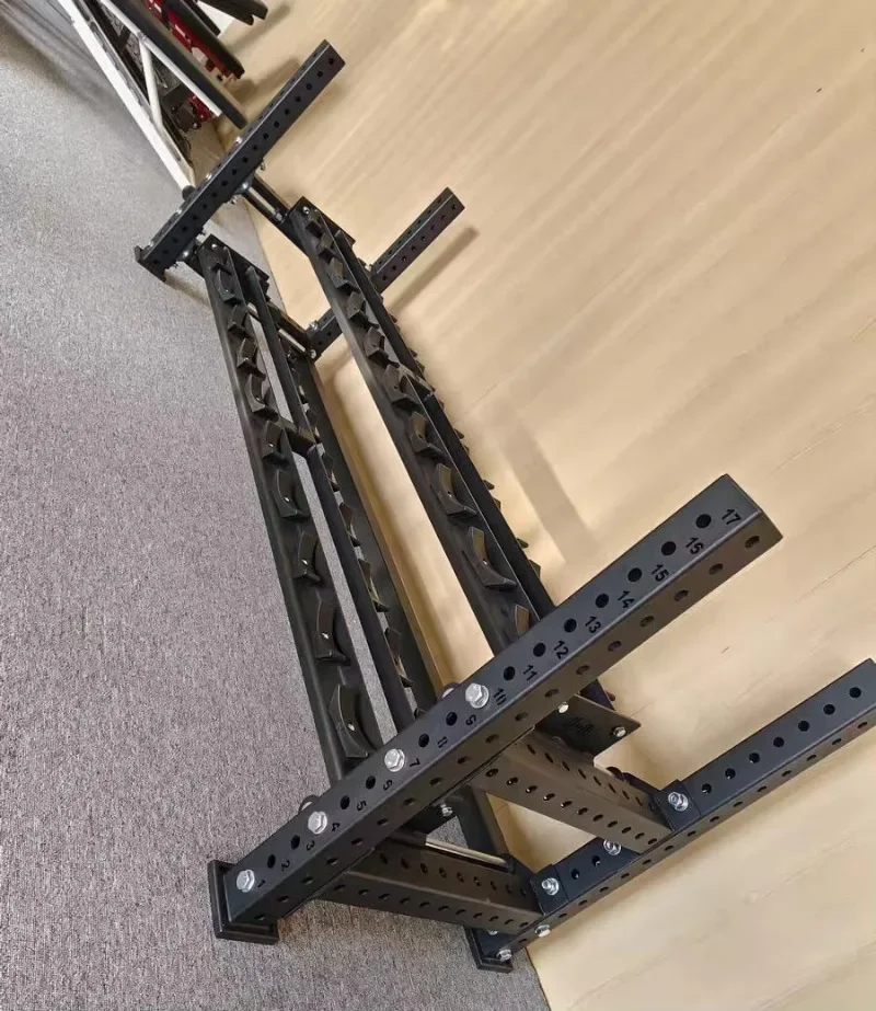 Fitness Equipment - Коммерческая стойка для хранения гантелей: комплексное