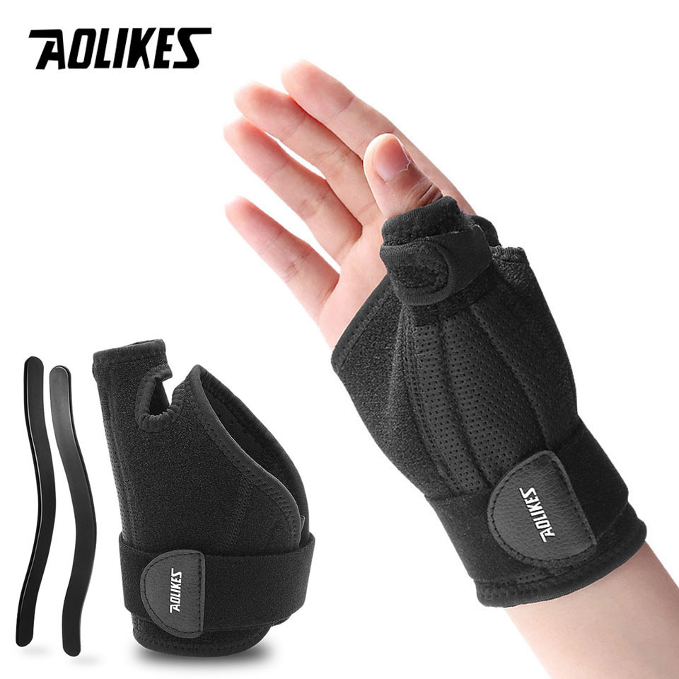 Wrist Wraps Weightlifting Support - Фиксатор AOLIKES для поддержки растяжения запястья,