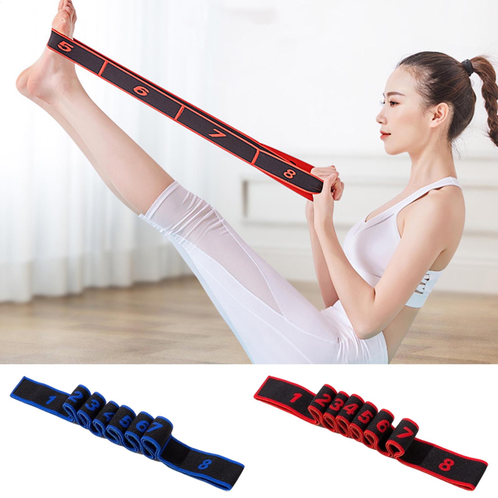 Pilates Bar Kit With Resistance Bands - Эластичный растягивающийся ремень для йоги, портативный