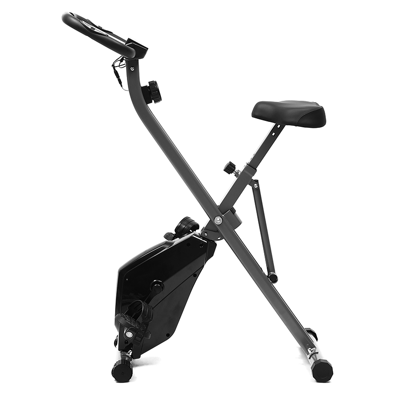 Exercise Bike Magnetic Resistance - Компактный складной велотренажер для дома с