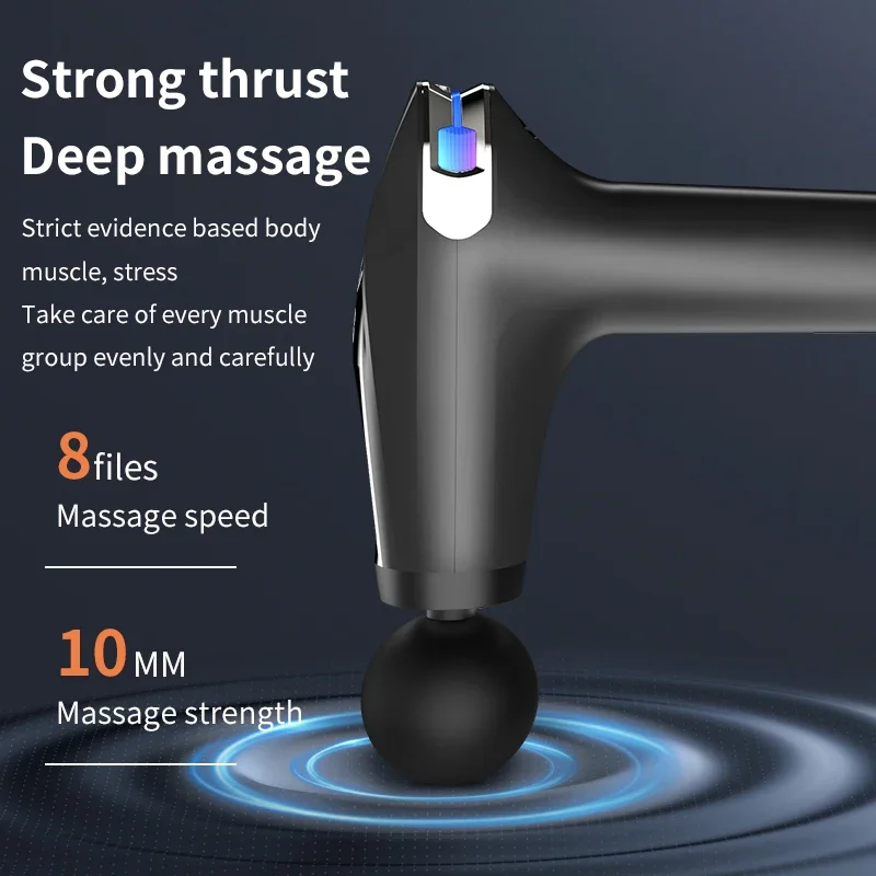 Массажный пистолет-стик с удли – обзор и цена Electric Massage Gun Deep Tissue