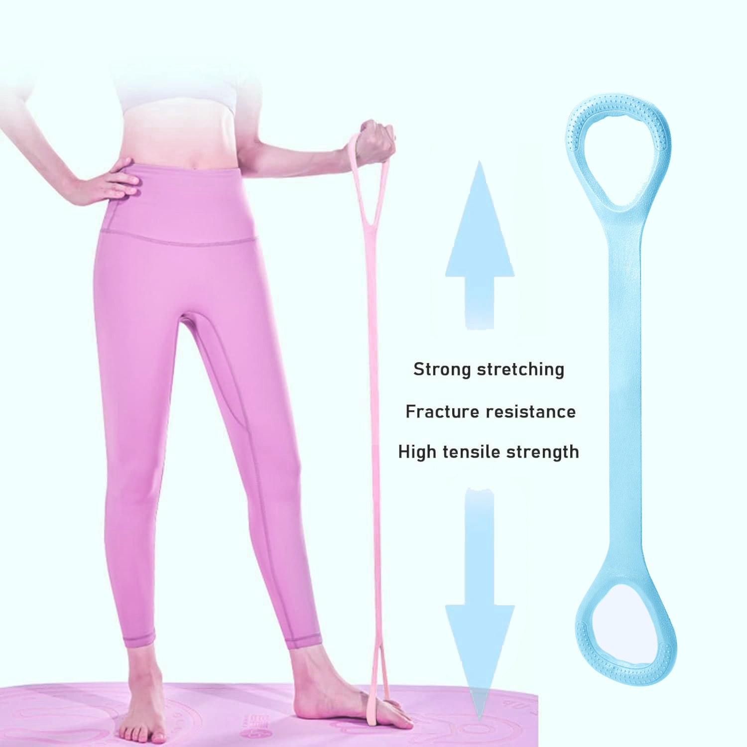 Эластичная лента для фитнеса 8 – обзор и цена Pilates Bar Kit With Resistance Bands