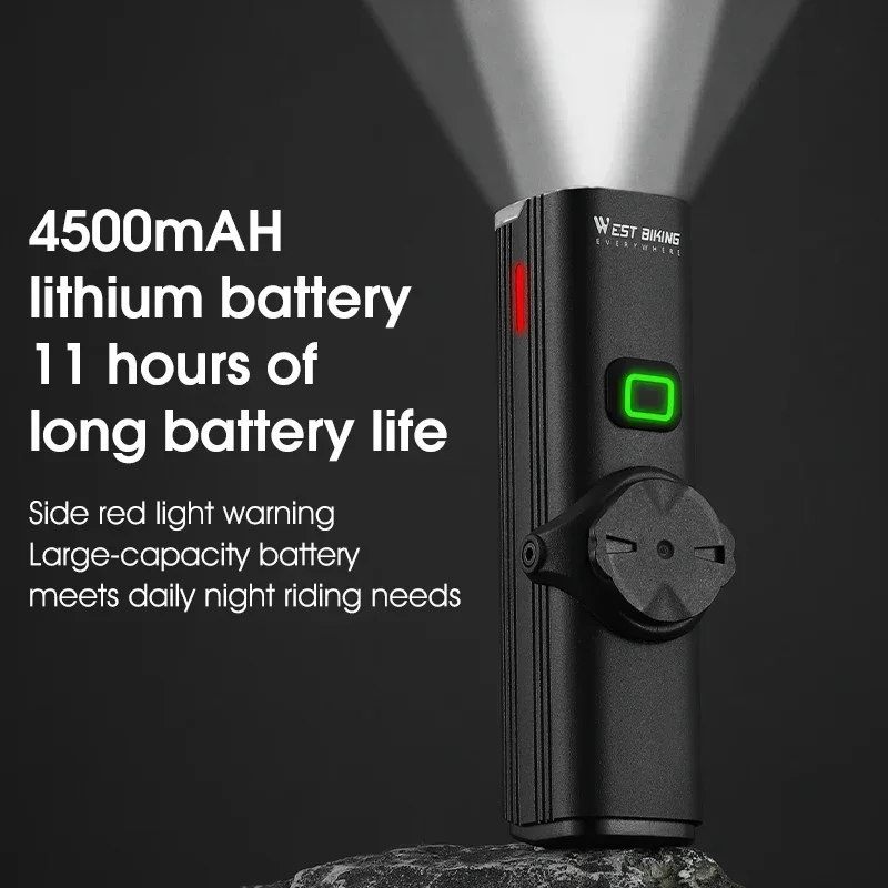 WEST BIKING велосипедная быстр – обзор и цена Rechargeable Bicycle Headlight 1000 Lumen