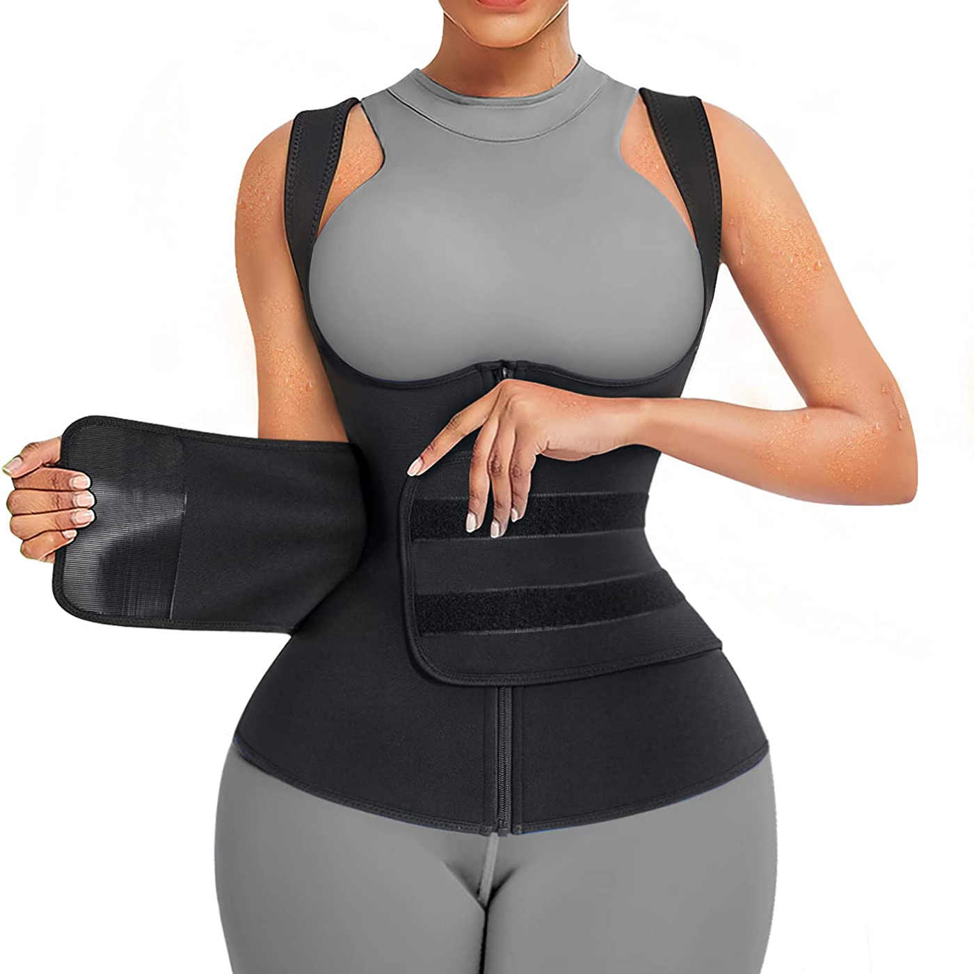 Неопреновый костюм для сауны д – обзор и цена Sweat Waist Trainer Belt Neoprene