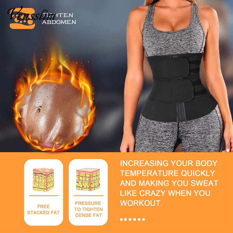 Vensslim Корректирующее белье  – обзор и цена Sweat Waist Trainer Belt Neoprene