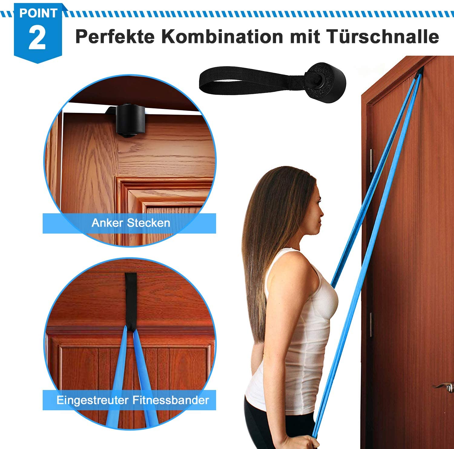 Эластичные ленты для фитнеса,  – обзор и цена Pilates Bar Kit With Resistance Bands