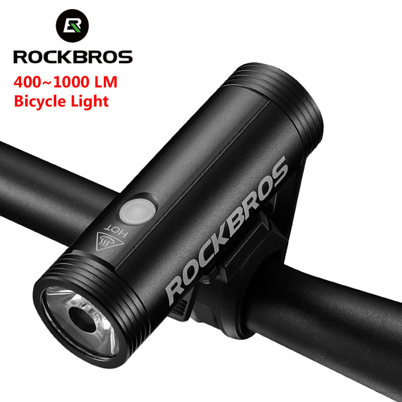 ROCKBROS велосипедный фонарь п – обзор и цена Rechargeable Bicycle Headlight 1000 Lumen