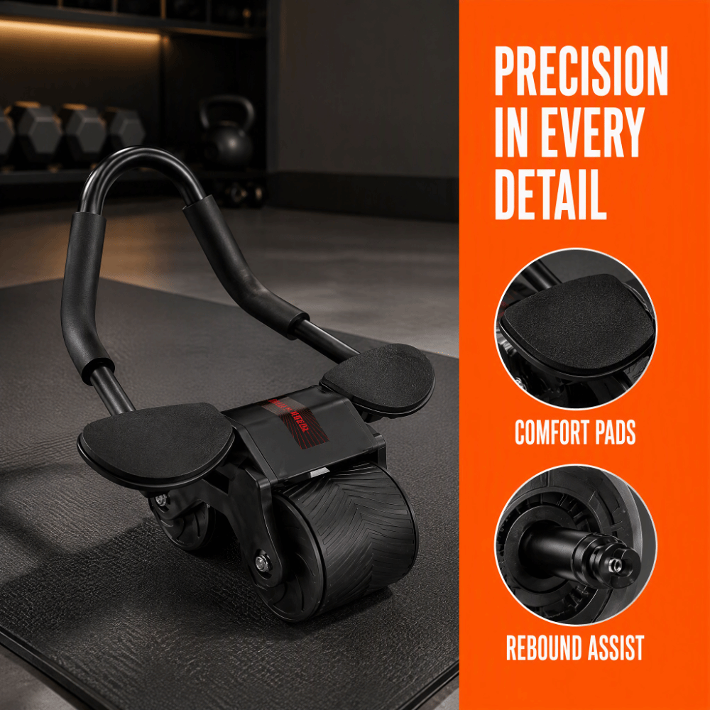 Стальной ролик для пресса с ав – обзор и цена Ab Roller Wheel With Elbow Support