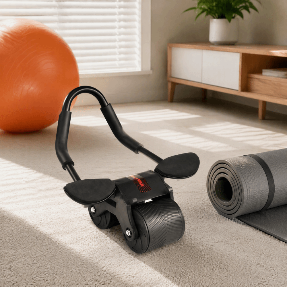 Стальной ролик для пресса с ав – обзор и цена Ab Roller Wheel With Elbow Support