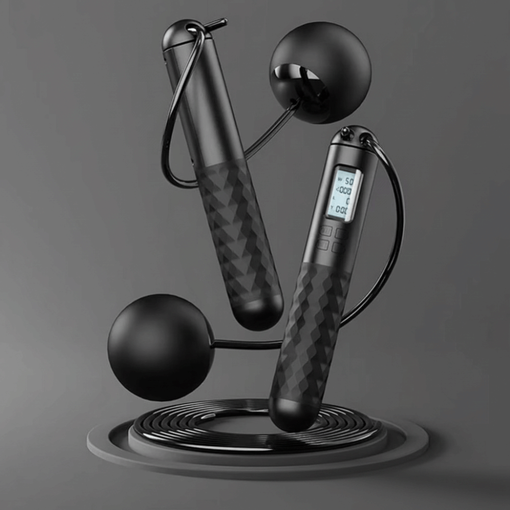 Беспроводная скакалка без шнур – обзор и цена Smart Jump Rope Digital Counter