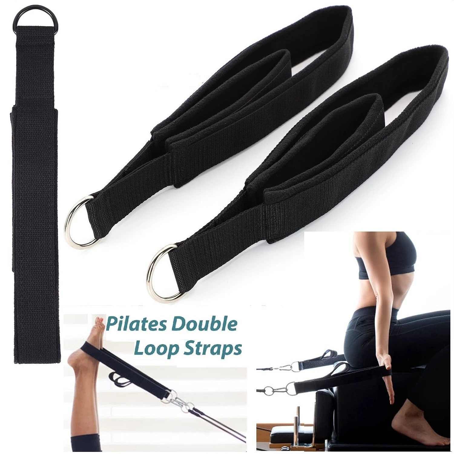Эластичный ремень для йоги и п – обзор и цена Pilates Bar Kit With Resistance Bands