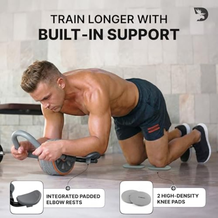 Тренажер для пресса Ab Roller  – обзор и цена Ab Roller Wheel With Elbow Support
