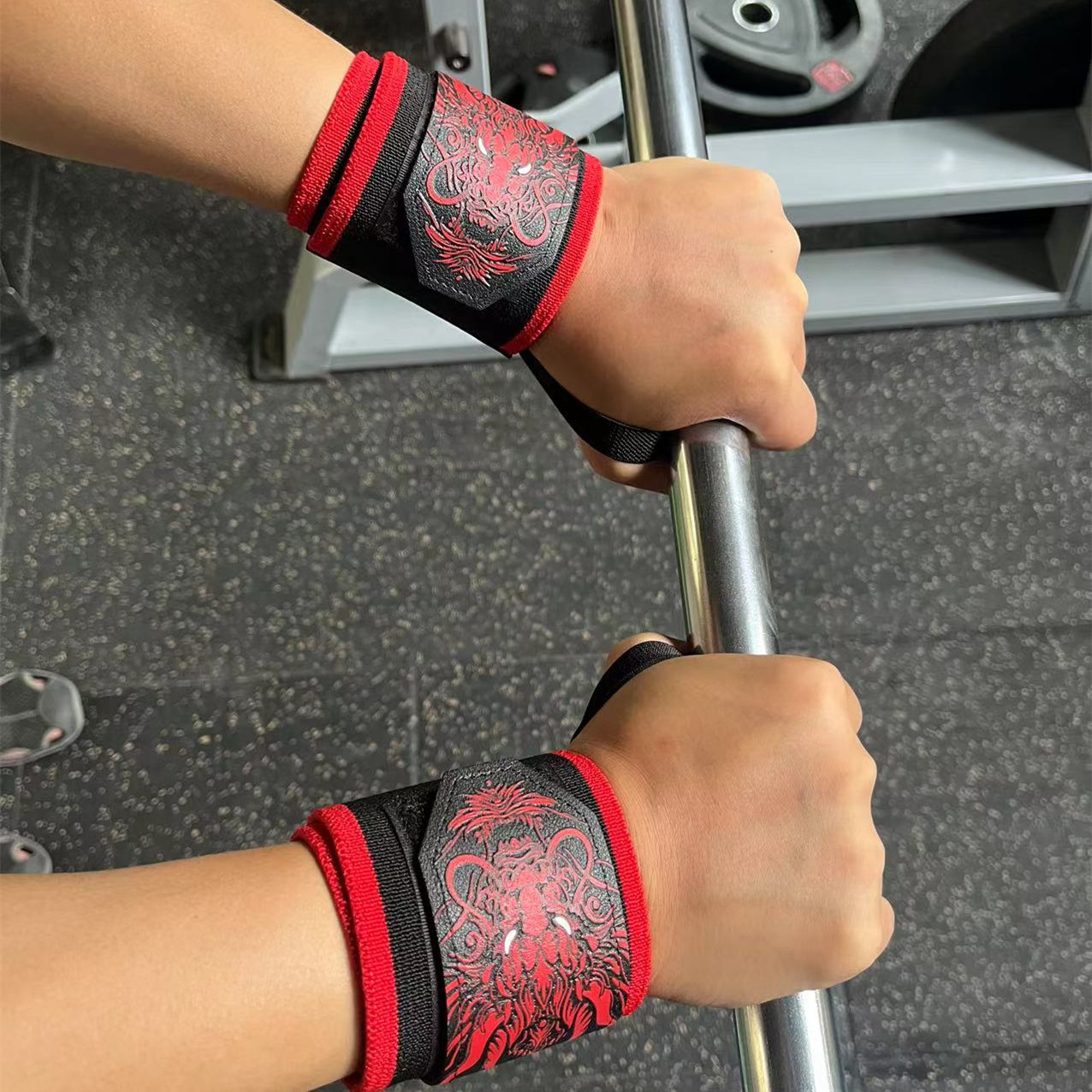 1 пара китайских драконов для  – обзор и цена Wrist Wraps Weightlifting Support