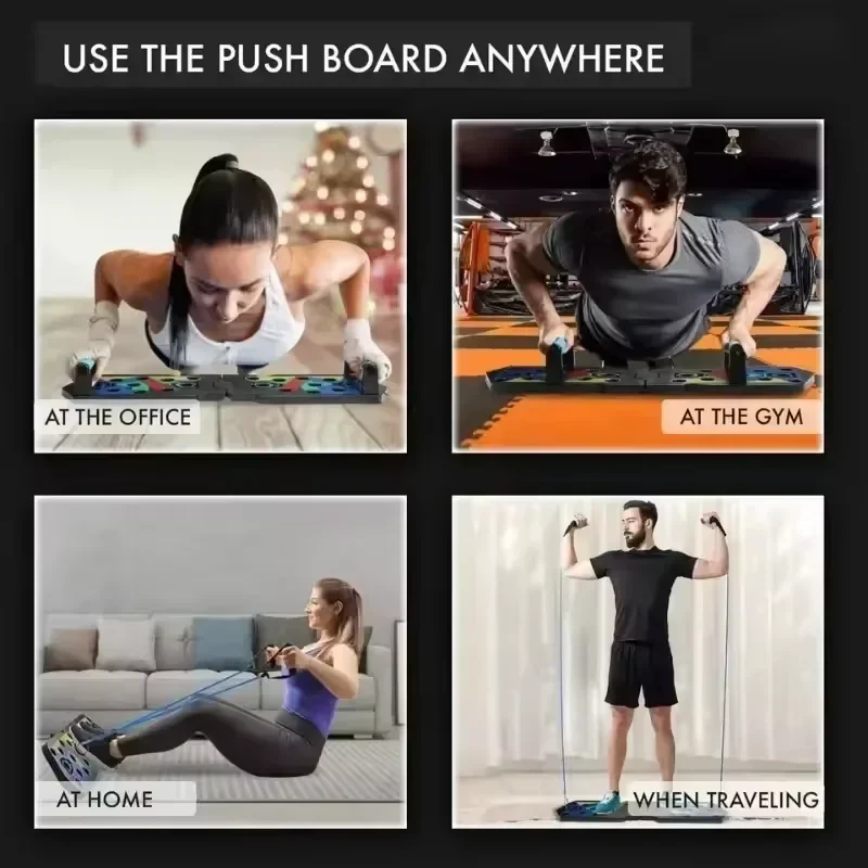 Набор для отжиманий: портативн – обзор и цена Push Up Board Foldable Multi Function