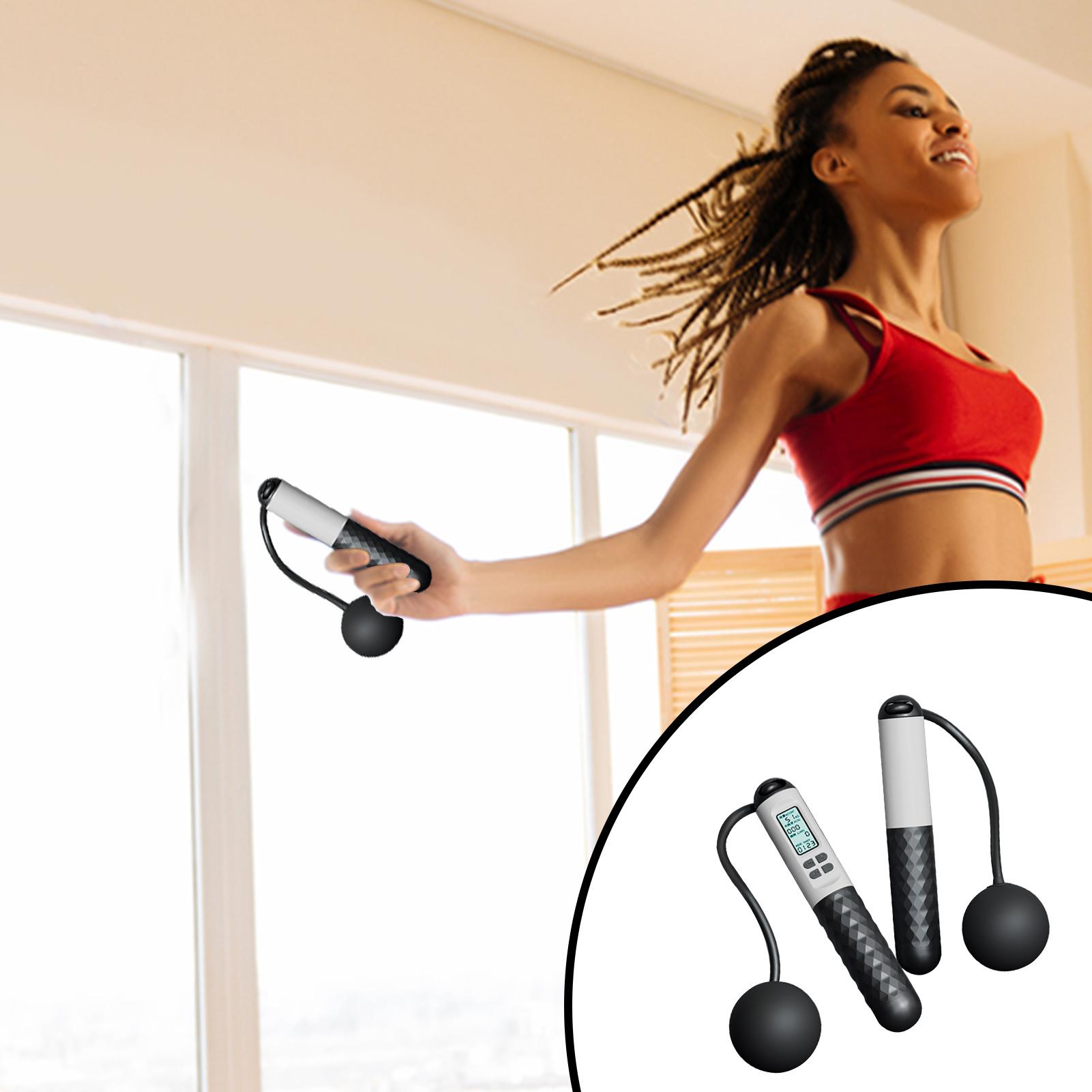 Скакалка без веревки со счетчи – обзор и цена Smart Jump Rope Digital Counter