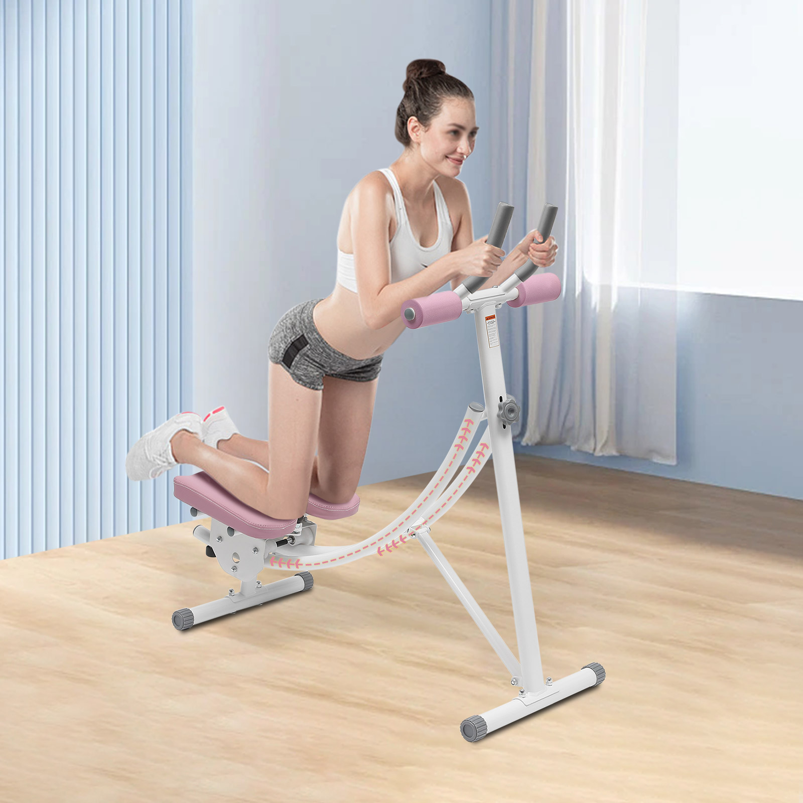 Тренажер для пресса с регулиру – обзор и цена Ab Roller Wheel With Elbow Support