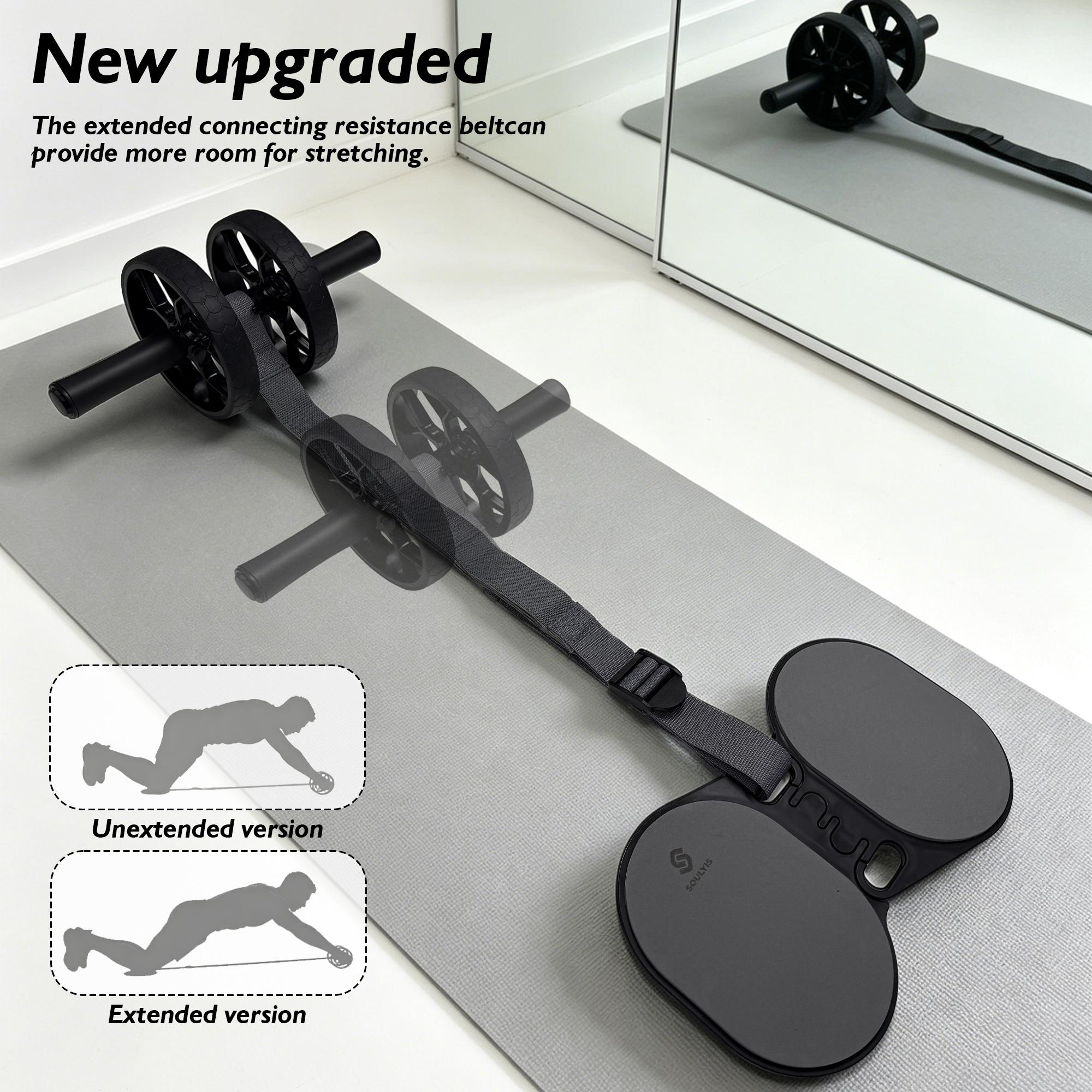 Двухколесный ролик для пресса  – обзор и цена Ab Roller Wheel With Elbow Support