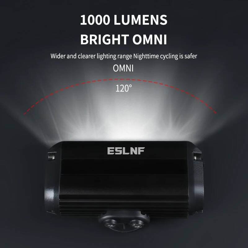 Велосипедная фара ESLNF Bike 1 – обзор и цена Rechargeable Bicycle Headlight 1000 Lumen