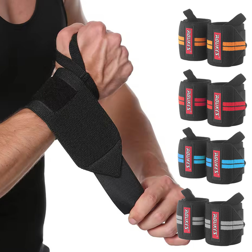 AOLIKES Фитнес-напульсники для – обзор и цена Wrist Wraps Weightlifting Support